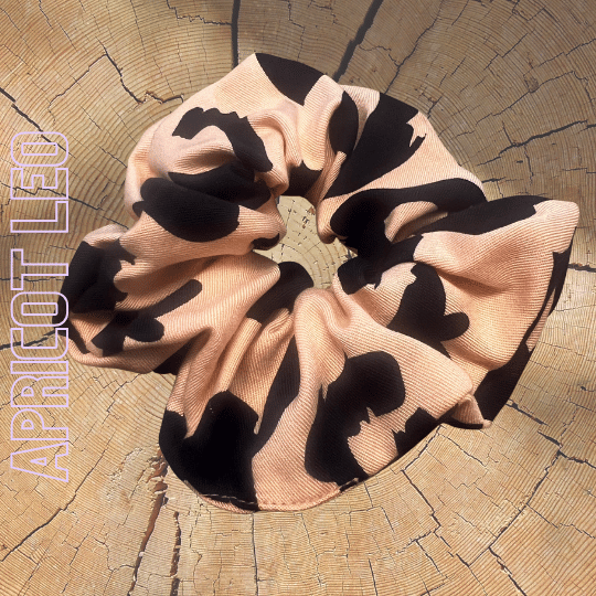 Herbst-scrunchies-bei-trendkolektiv-apricot-leo-red-wine-green-forest