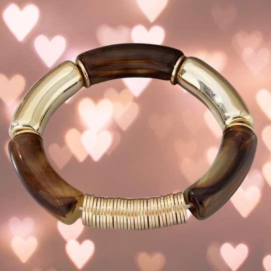 chunky-bangle-parabaya-style-cocoa-brown-gold-trend-kollektiv