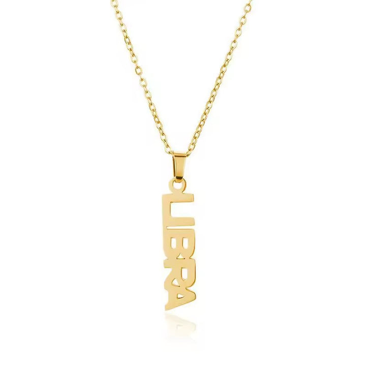Libra (Waage) Sternzeichen Kette – 18K