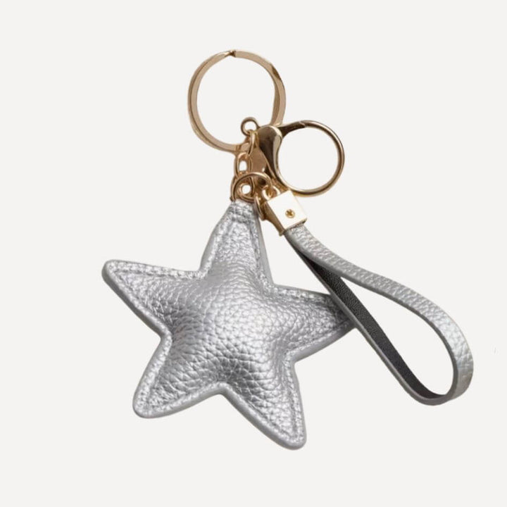 STAR TOUCH Taschenanhänger Sterne in Silber – TREND Kollektiv