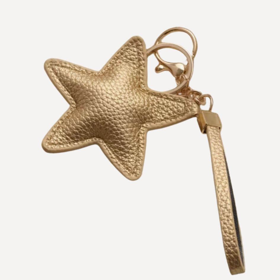 STAR TOUCH Taschenanhänger Sterne in Gold – TREND Kollektiv