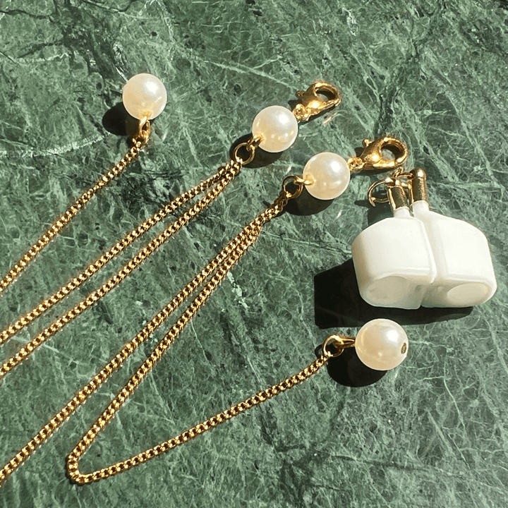 Golden Pearl White – Vibe Strap Set