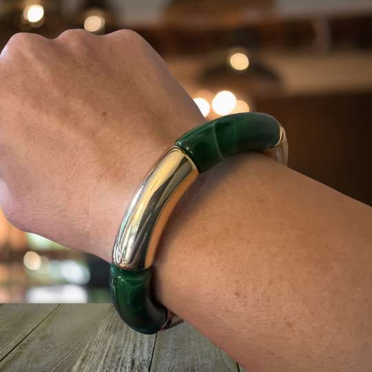 Chunky Bangle Armband – Parabaya Earth Glow