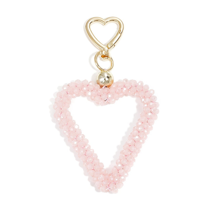 CRISTAL HEART CHARM