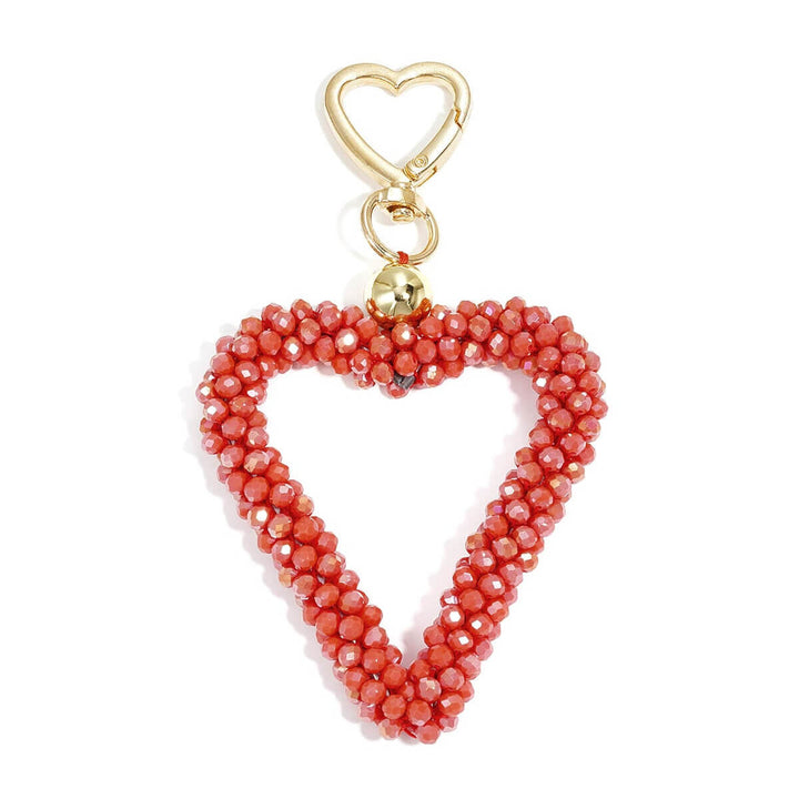 CRISTAL HEART CHARM