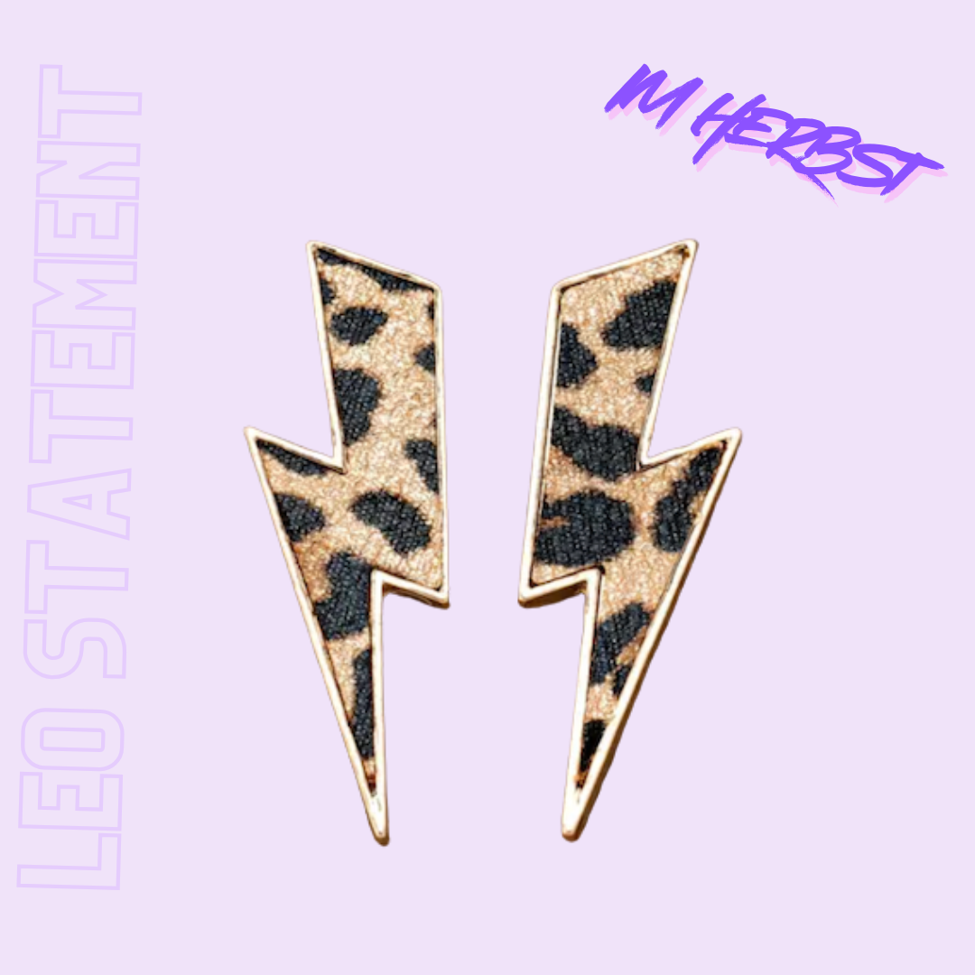 Wild Leo - Statement Ohrringe